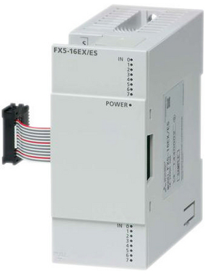 Mitsubishi Electric - FX5-16EX/ES - FX5 I/O Module, 16 DI, FX5-16EX/ES, Mitsubishi Electric