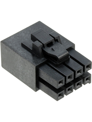 Molex - 172258-1008 - Receptacle Housing Pitch3.5 mm Poles 2 x 4 straight / Double row / without polarization Ultra-Fit?, 172258-1008, Molex