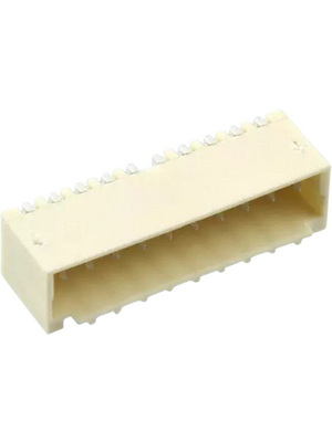 Molex - 87438-1043 - Pin header Pitch1.5 mm Poles 10 with shroud Pico-SPOX?, 87438-1043, Molex