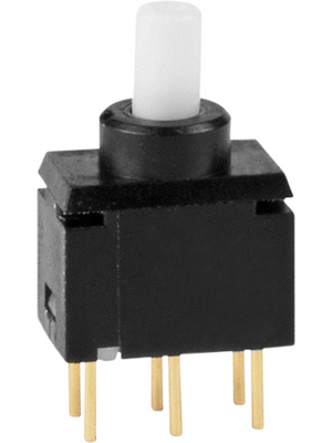 NKK - GB25AP - Push-button switch, on-(on), Soldering Pins / Straight, GB25AP, NKK