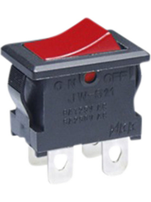 NKK - JWS21RCA - Rocker switch, on-off, 10 A, JWS21RCA, NKK