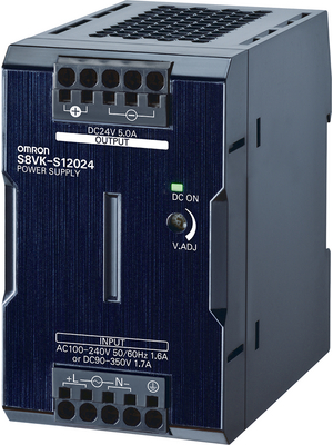 Omron Industrial Automation - S8VK-S12024 - Switched-mode power supply / 5 A, S8VK-S12024, Omron Industrial Automation
