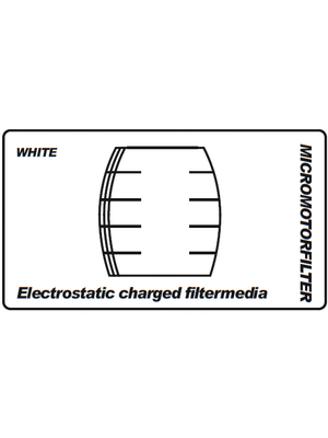 Muntz Technics - PH-725 - Replacement filter, 0.12 umm, PH-725, Muntz Technics