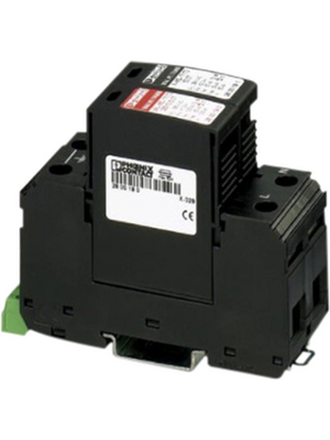 Phoenix Contact - VAL-MS-T1/T2 335/12.5/1+1-FM - Lightning/Surge Arrester 80 A, VAL-MS-T1/T2 335/12.5/1+1-FM, Phoenix Contact