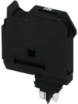 Phoenix Contact - P-FU 5X20 LED 24-EX - Fuse plug N/A 28 x 6.2 mm black, 3036821, P-FU 5X20 LED 24-EX, Phoenix Contact