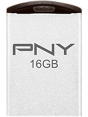 PNY - P-FDI16G/APPMT2-GE - USB Stick M2 Attach 16 GB metallic, P-FDI16G/APPMT2-GE, PNY