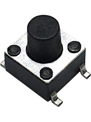 RND Components - RND 210-00205 - PCB Tactile Switch  PCB 12 VDC 50 mA SMT, RND 210-00205, RND Components