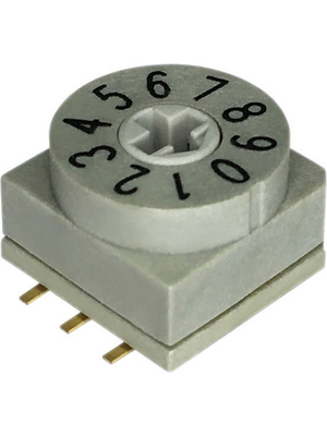 RND Components - RND 210-00245 - PCB coding switch BCD 3+3, RND 210-00245, RND Components