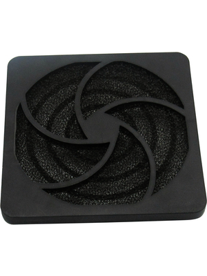 RND Components - RND 460-00050 - Fan Filter Kit, ABS plastic / PU, 80 x 80 mm, RND 460-00050, RND Components