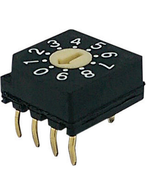 RND Components - RND 210-00085 - PCB coding switch BCD 4+1, RND 210-00085, RND Components