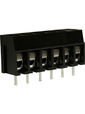 RND Connect - RND 205-00005 - PCB Terminal Block Pitch 5 mm horizontal 6P, RND 205-00005, RND Connect