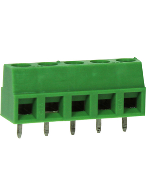 RND Connect - RND 205-00235 - PCB Terminal Block Pitch 5.08 mm horizontal 5P, RND 205-00235, RND Connect