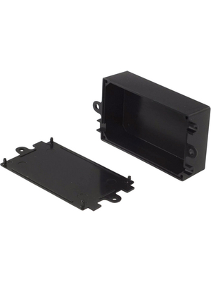 RND Components - RND 455-00080 - Plastic enclosure 38 x 65 x 22 mm black ABS N/A, RND 455-00080, RND Components
