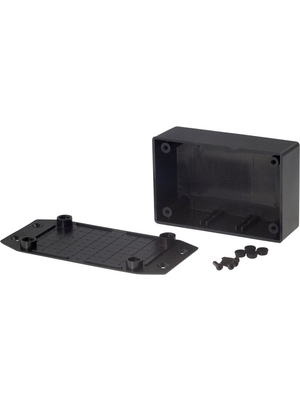 RND Components - RND 455-00090 - Plastic enclosure 53.7 x 108.5 x 30 mm black ABS N/A, RND 455-00090, RND Components