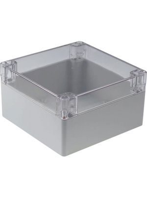RND Components - RND 455-00200 - Plastic enclosure 160 x 160 x 90 mm light grey PC IP 65 N/A, RND 455-00200, RND Components