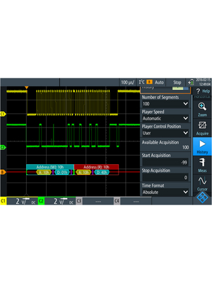 Rohde & Schwarz - RTH-K15 - History and Segmented Memory, RTH-K15, Rohde & Schwarz