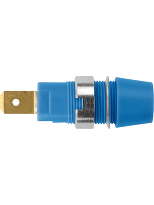 Schtzinger - SAB 7560 Au / BL - Safety Socket ? 4 mm blue CAT III N/A, SAB 7560 Au / BL, Schtzinger