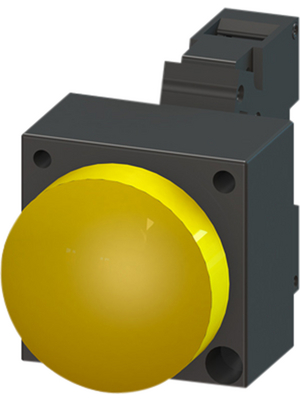 Siemens - 3SB3244-6AA30 - Indicator with LED, Plastic, yellow, 3SB3244-6AA30, Siemens
