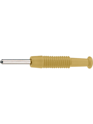 SKS Kontakttechnik - MST 3 YELLOW - Plug ? 2 mm yellow CAT I N/A, MST 3 YELLOW, SKS Kontakttechnik