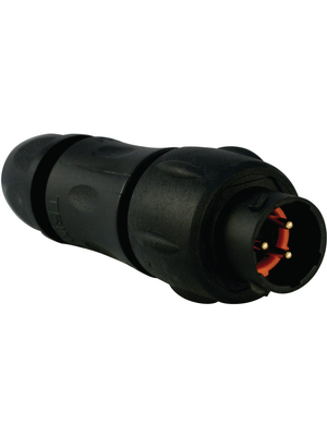 Souriau - UTS1JC103P - Cable plug Trim Trio UTS Poles=2+PE N/A Male Housing size10, UTS1JC103P, Souriau