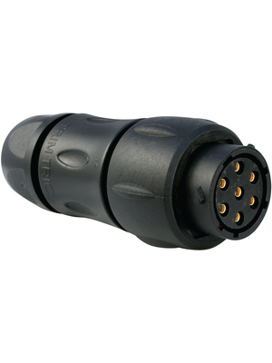 Souriau - UTS1JC128S - Cable Socket Trim Trio UTS Poles=8 N/A Female Housing size12, UTS1JC128S, Souriau