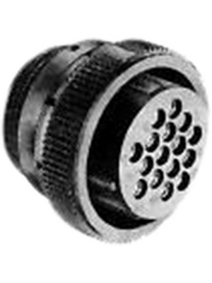 TE Connectivity - 182923-1 - Plug CPC1 Poles=37, accepts female contacts / Free hanging/cable mount, 182923-1, TE Connectivity