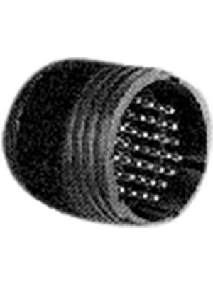 TE Connectivity - 206153-1 - Receptacle CPC1 Poles=4, accepts male contacts / Free hanging/cable mount, 206153-1, TE Connectivity