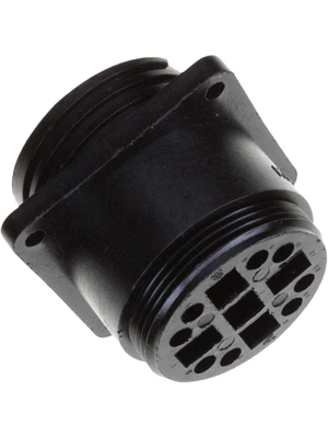 TE Connectivity - 211825-1 - Receptacle CPC4 Poles=13, accepts male contacts / Square Flange, 211825-1, TE Connectivity