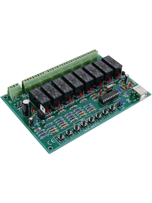 Velleman - VM8090 - 8-Channel USB relay card N/A, VM8090, Velleman
