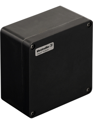 Weidmller - KLIPPON POK 161609 EX - Plastic enclosure black 160 x 90 x 160 mm Glass-fibre-reinforced plastic IP 66 N/A, KLIPPON POK 161609 EX, Weidmller