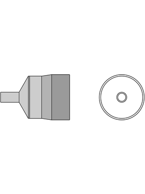 Weller - TNR 40 - Hot air nozzle TNR, 4.0 mm, T0058768743, TNR 40, Weller