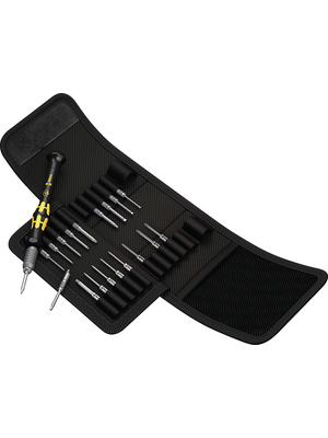 Wera - Kraftform Kompakt Micro-Set ESD/20 - Screwdriver set ESD 20 p., Kraftform Kompakt Micro-Set ESD/20, Wera