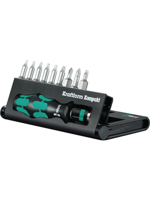 Wera - KRAFTFORM KOMPAKT 11 PLUS - Kraftform Kompakt Bit set, 10 p., 10 p., KRAFTFORM KOMPAKT 11 PLUS, Wera
