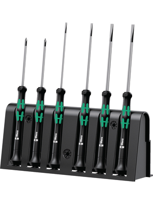 Wera - 2035/6 B Rack - Screwdriver set 6 p., 2035/6 B Rack, Wera