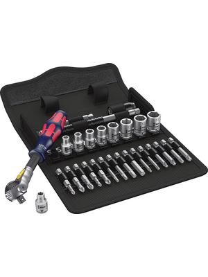 Wera - 8100 SA 6 Zyklop 1/4'' RBR - Zyklop Ratchet Set Red Bull Racing, 8100 SA 6 Zyklop 1/4'' RBR, Wera