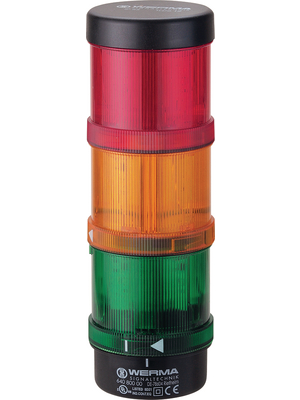 Werma - 64924002 - Stacking beacon KombiSIGN 71, green / yellow / red, 24 VAC/DC, 64924002, Werma