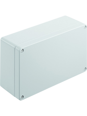 Weidmller - KLIPPON K61 RAL7001 - Metal enclosure, grey, 260 x 91 x 160 mm, Aluminium / Powder coated, IP 68, KLIPPON K61 RAL7001, Weidmller