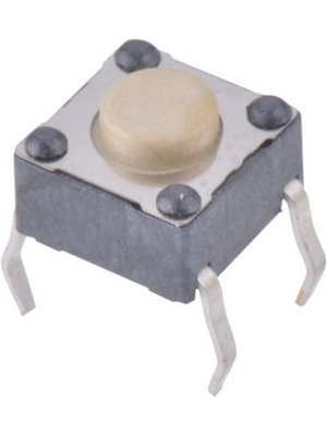 Wrth Elektronik - 430156043726 - Tact Switch THT 12 VDC 50 mA white, 430156043726, Wrth Elektronik