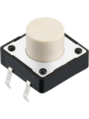 Wrth Elektronik - 430466085726 - Tact Switch N/A THT 50 mA white, 430466085726, Wrth Elektronik