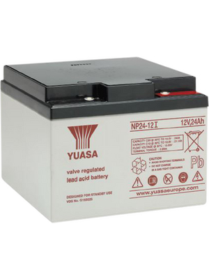 Yuasa - NP24-12I - Lead-acid battery 12 V 24 Ah, NP24-12I, Yuasa