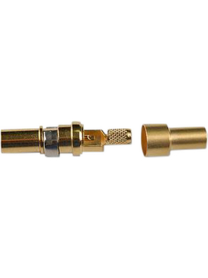 HARTING - 09140006121 - Han Modular Coaxial Contact Male 75 Ohm, 09140006121, HARTING