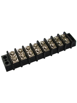 No Brand - GGE-10A-8 - Terminal strip 3 mm2 8P black, GGE-10A-8, No Brand