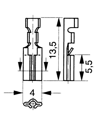 Osterrath - 61-1577-11/0030 - Contact spring 1.3 mm N/A, 61-1577-11/0030, Osterrath