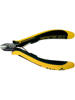 Bernstein - 3-661-15 - Mini side-cutter with bevel, 3-661-15, Bernstein