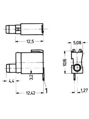 Pentair Schroff - 69004-130 - Test Socket N/A, 69004-130, Pentair Schroff