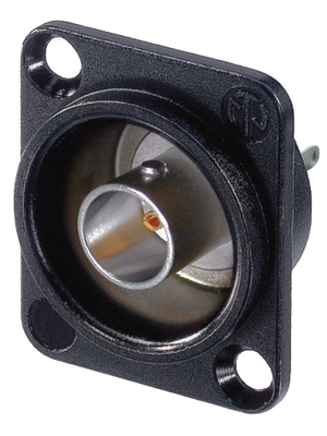 Neutrik - NBB75DSGB - BNC appliance socket with flange 75 Ohm, NBB75DSGB, Neutrik