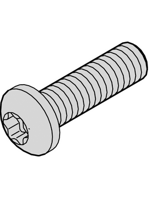Pentair Schroff - 24560-178 - Screw metric M2.5, 24560-178, Pentair Schroff
