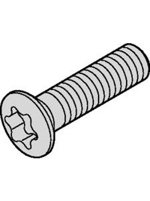 Pentair Schroff - 24560-179 - Screw, self-locking, 24560-179, Pentair Schroff