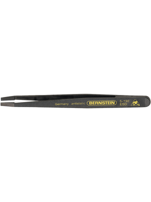 Bernstein - 5-192 - ESD Tweezers, ESD 120 mm, 5-192, Bernstein