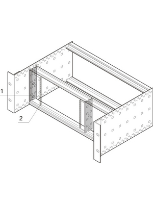 Pentair Schroff - 24562-199 - EMC Gasket, 3 HE, 24562-199, Pentair Schroff